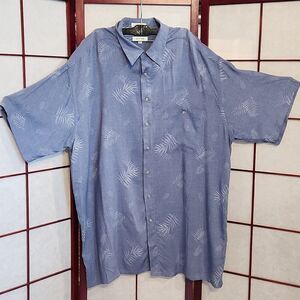 Pierre Cardin Casual Hawaiian 2 XLT Button Down Rayon Shirt